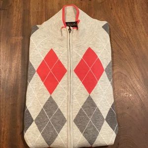 Brooks Brothers men’s zip up sweater